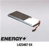 3.7V 1000mAh Batteria Li-Poly  per Toshiba Pocket PC e400 e405