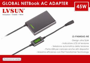 Alimentatore universale per NetBook 45W