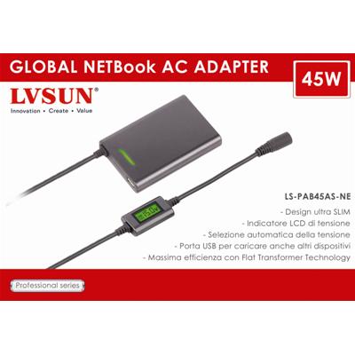 Alimentatore universale per NetBook 45W